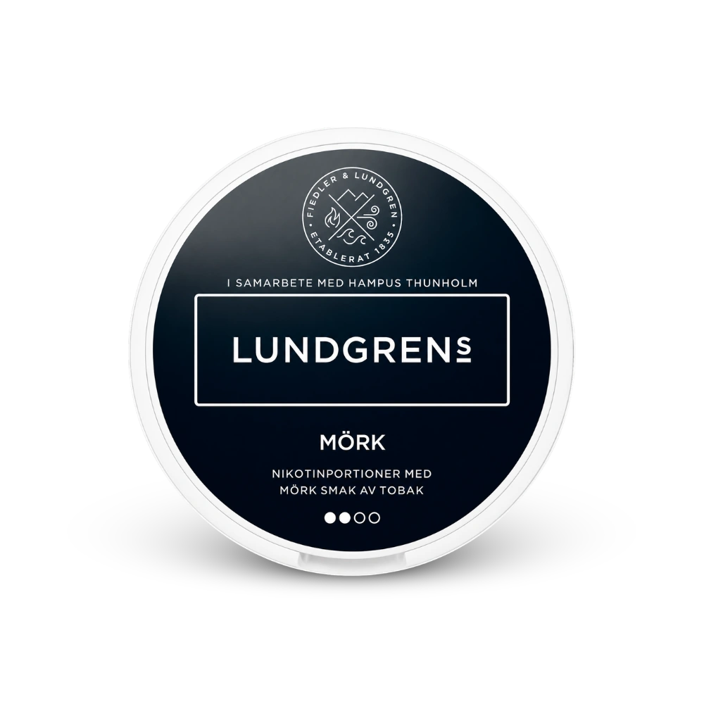 Lundgrens Mörk – limenka nikotinskih jastučića