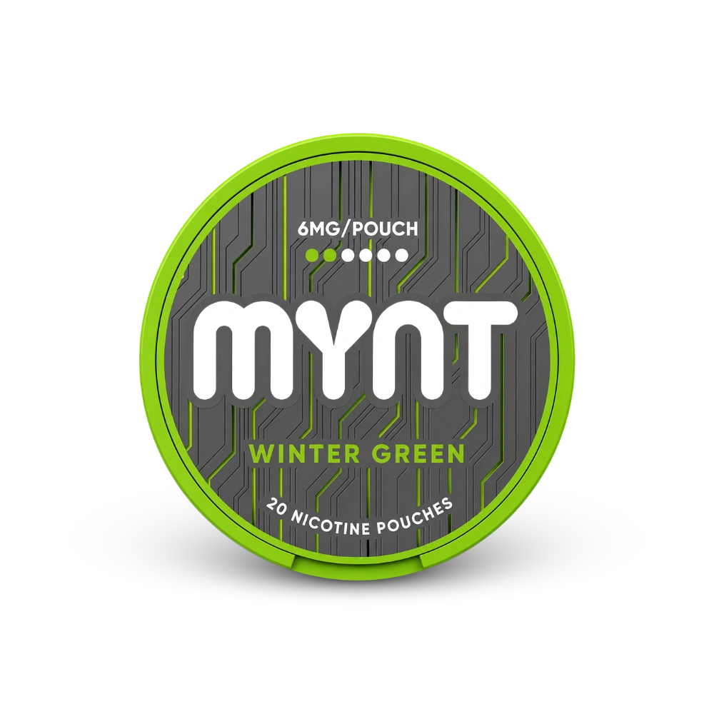 MYNT Winter Green Regular – limenka nikotinskih jastučića