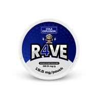 RAVE Cola Explosion 32.5mg – limenka nikotinskih jastučića