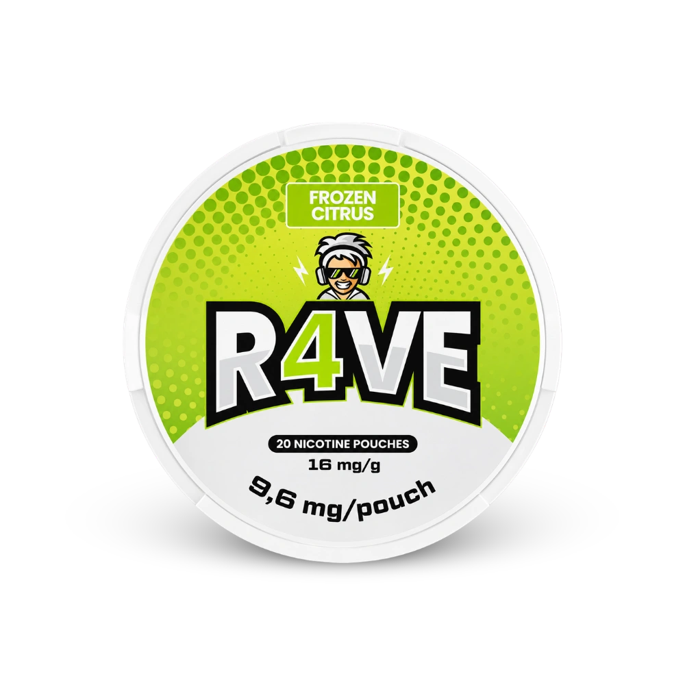 RAVE Frozen Citrus 16mg – kutija nikotinskih jastučića
