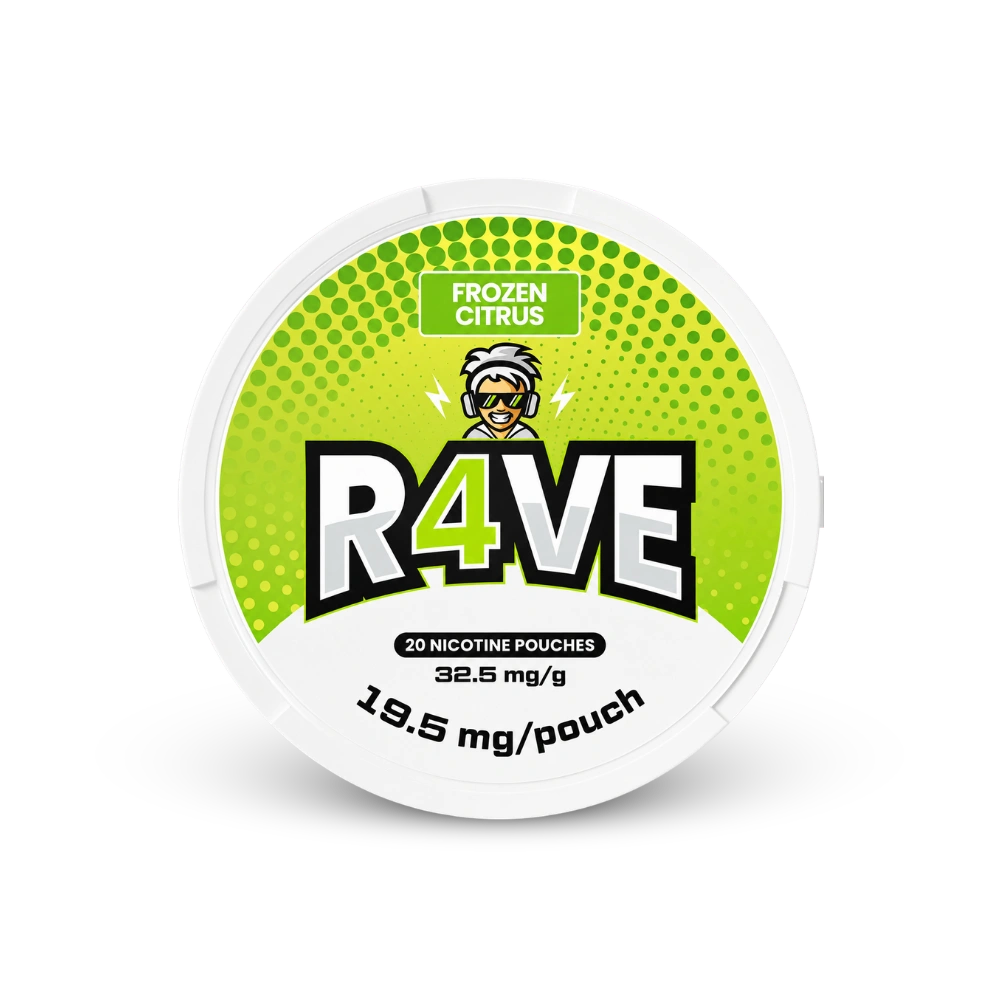 RAVE Frozen Citrus 32.5mg – limenka nikotinskih jastučića