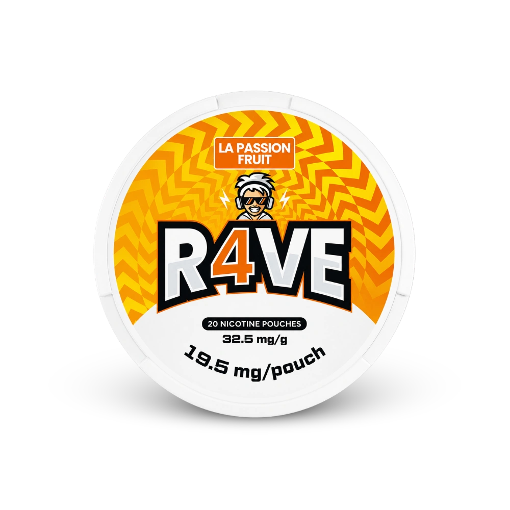 RAVE La Passion Fruit 32.5mg – limenka nikotinskih vrećica