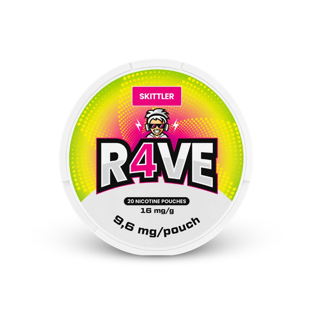 RAVE Skittler 16mg – limenka nikotinskih jastučića