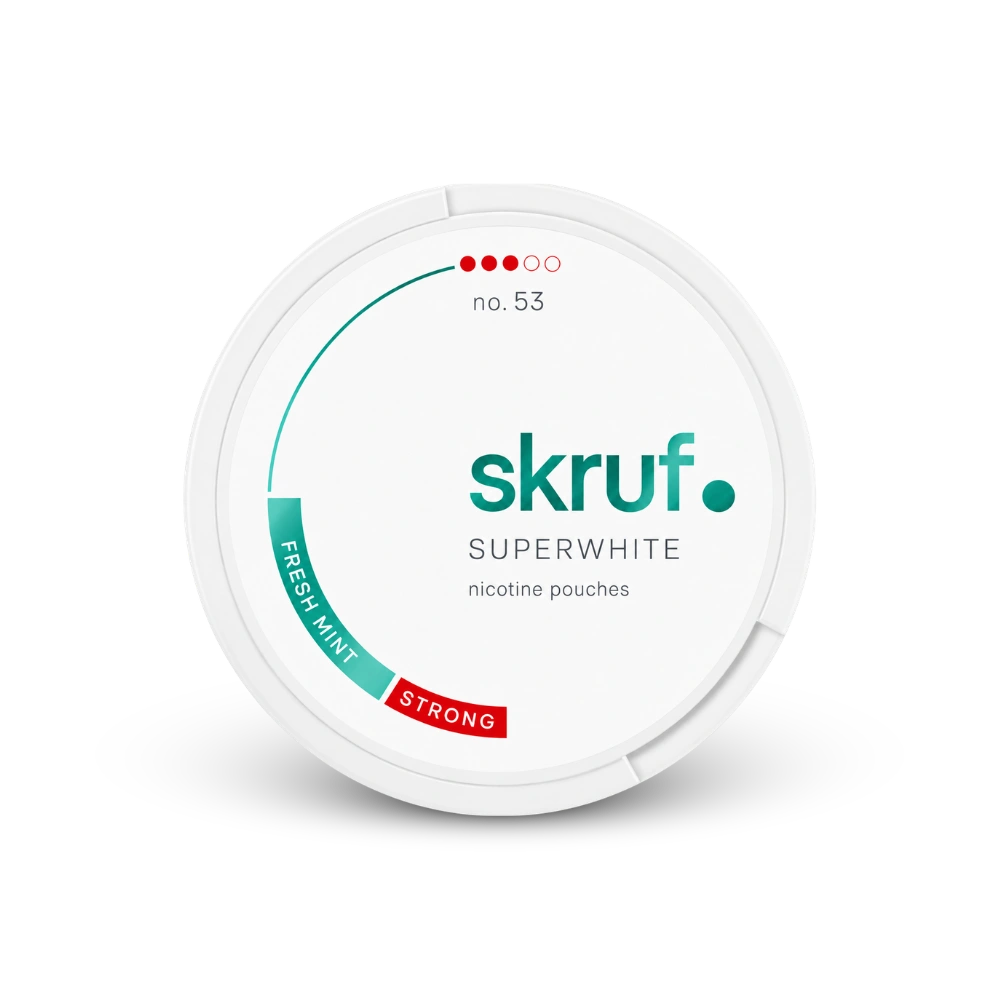 SKRUF Fresh Mint S3 – limenka nikotinskih jastučića
