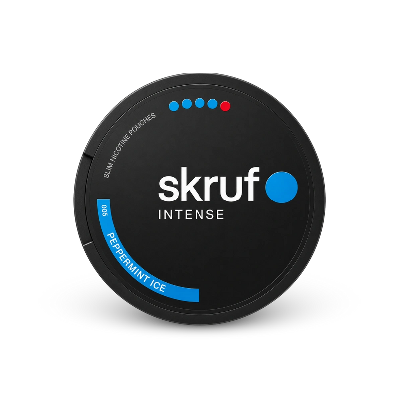 SKRUF Intense Peppermint Ice S4 – konzerva nikotinskih jastučića