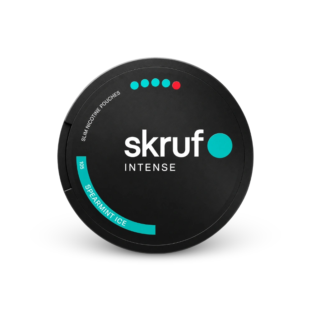 SKRUF Intense Spearmint Ice S4 – limenka nikotin jastučića