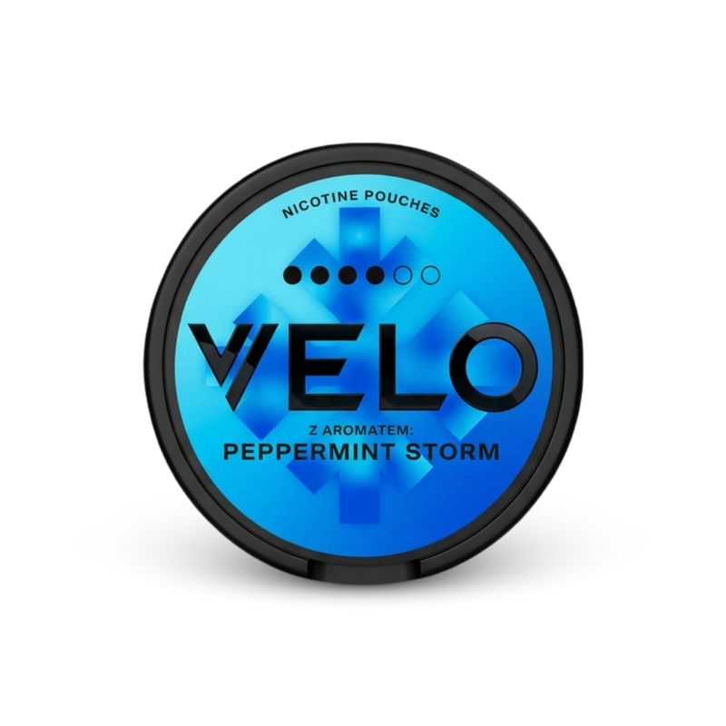 VELO Peppermint Storm – limenka nikotinskih jastučića