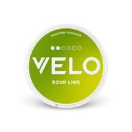 VELO Sour Lime Slim – limenka nikotinskih vrećica