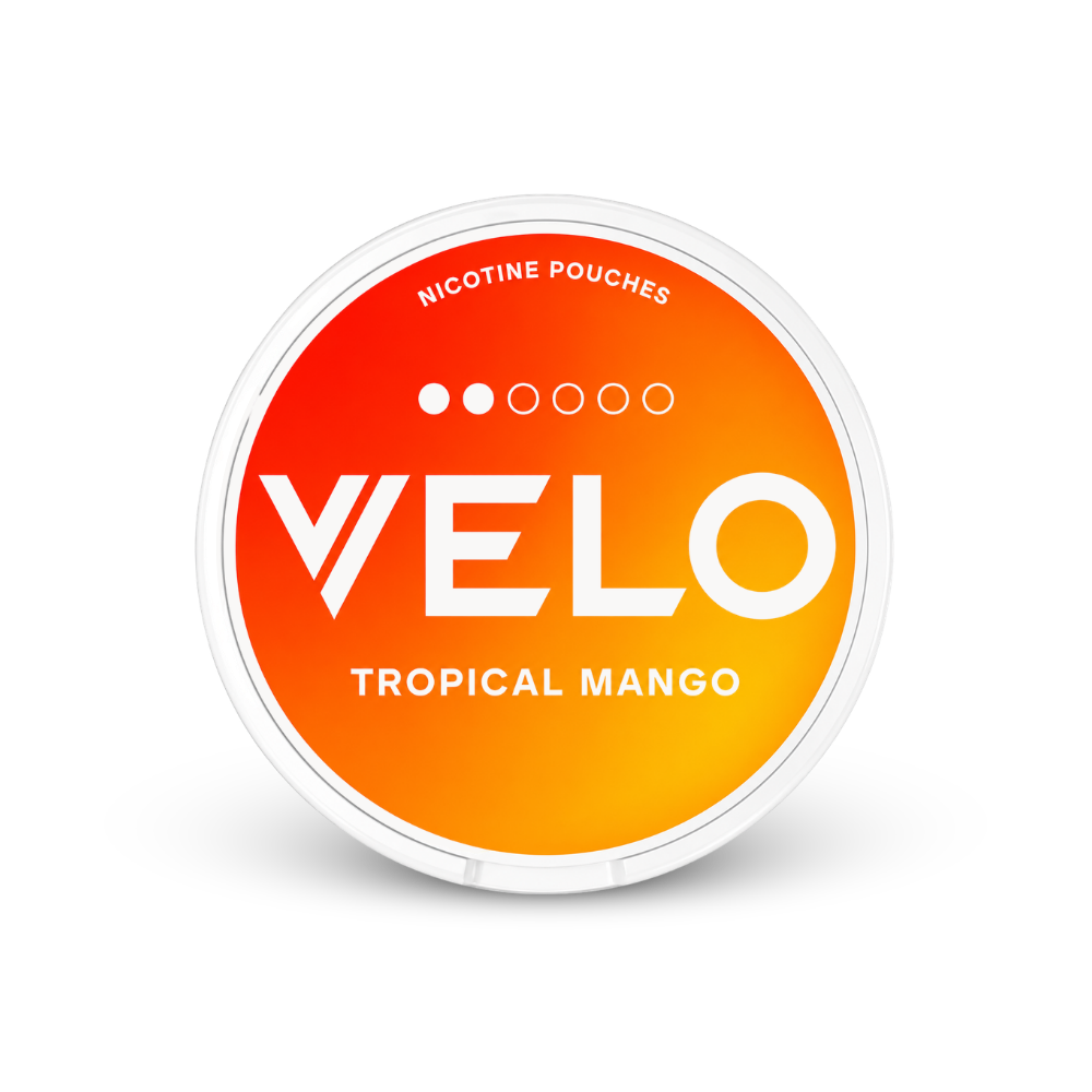 VELO Tropical Mango Slim – limenka nikotinskih vrećica