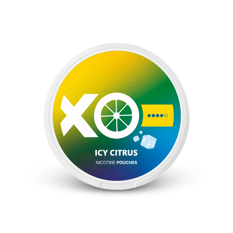 XO Icy Citrus – kutija nikotinskih jastučića