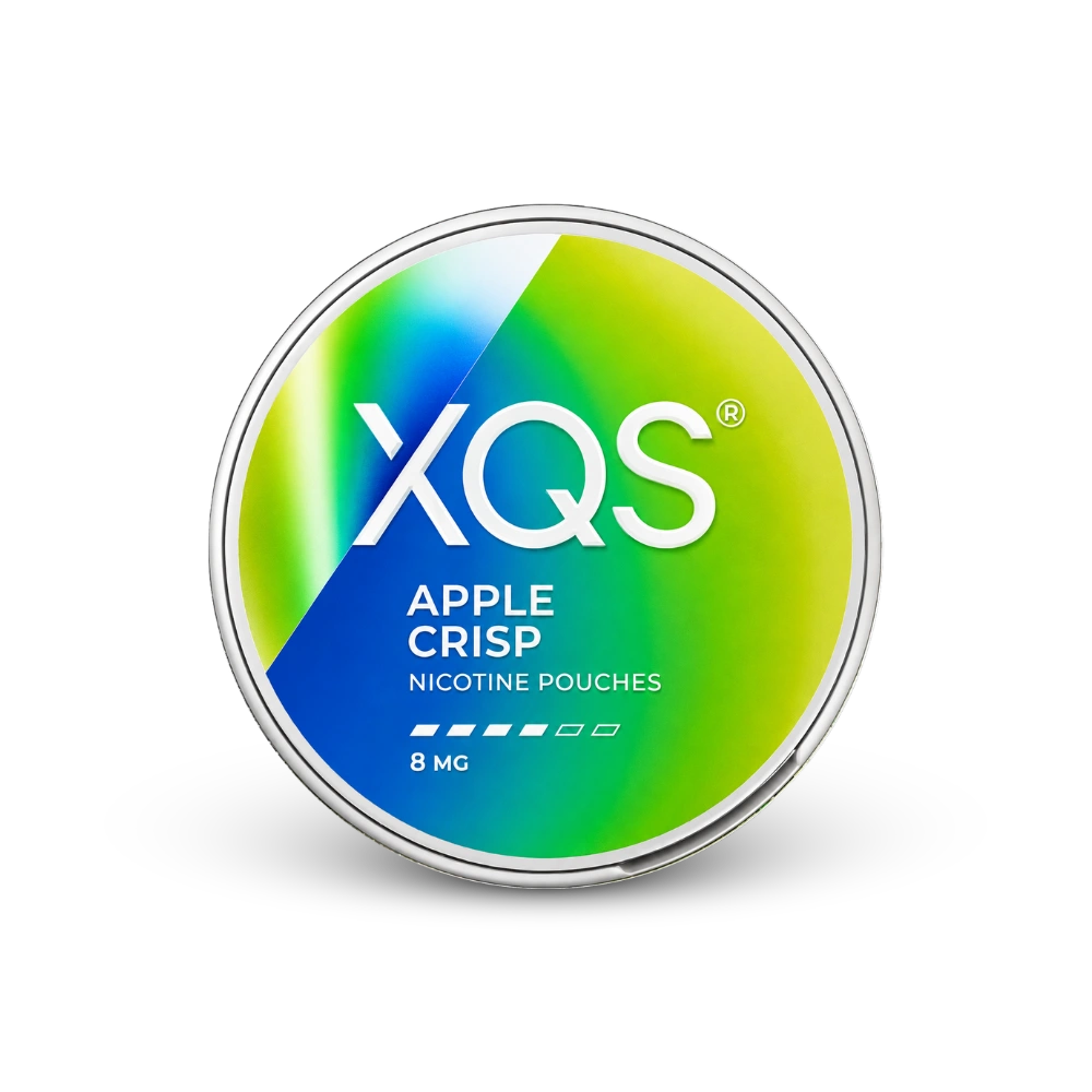XQS Apple Crisp Slim Strong – limenka nikotinskih vrećica
