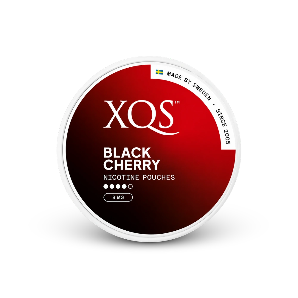XQS Black Cherry Slim Strong – limenka nikotinskih jastučića