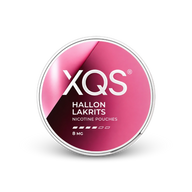 XQS Hallon Lakrits Slim Strong – limenka nikotinskih vrećica
