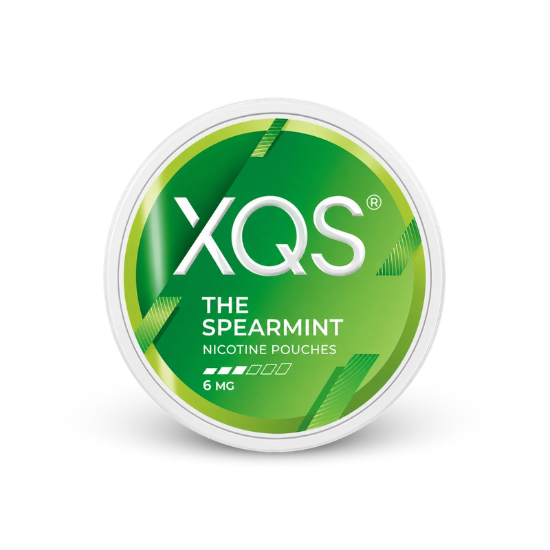 XQS The Spearmint 6mg – limenka nikotinskih vrećica