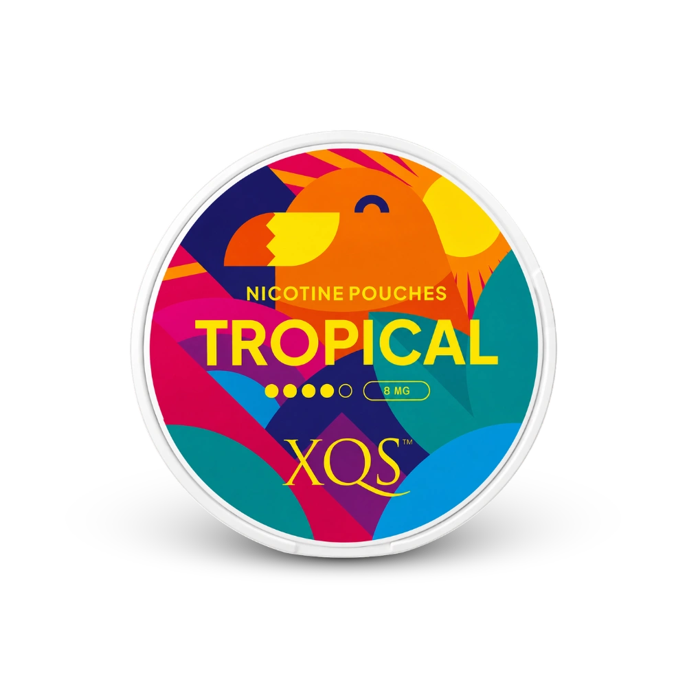 XQS Tropical Strong – kutija nikotinskih jastučića