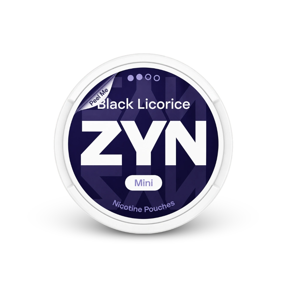 ZYN Black Licorice Mini S2 – limenka nikotinskih jastučića