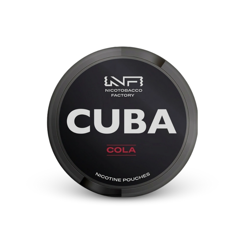 Cuba Black Cola – limenka nikotinskih jastučića
