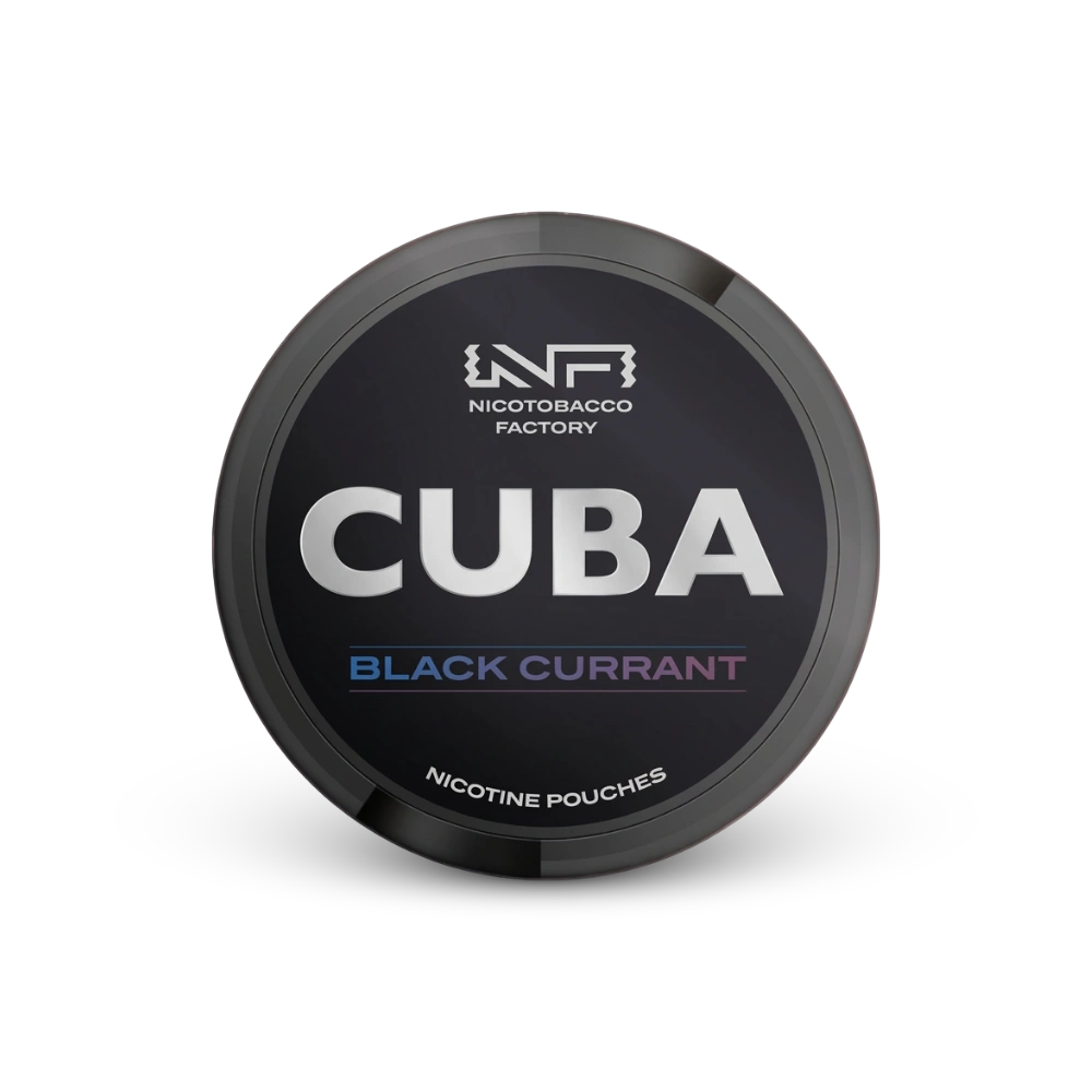 Cuba Black Black Currant – limenka nikotinskih vrećica