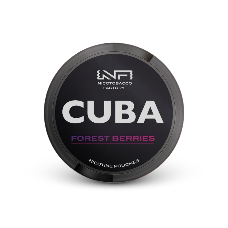 Cuba Black Forest Berries – limenka nikotinskih jastučića