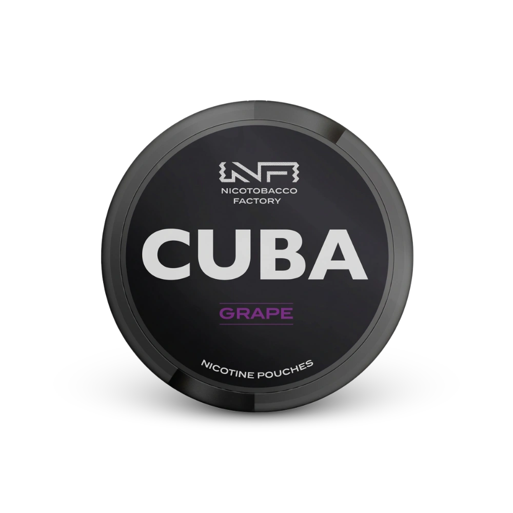 Cuba Black Grape – limenka nikotinskih jastučića
