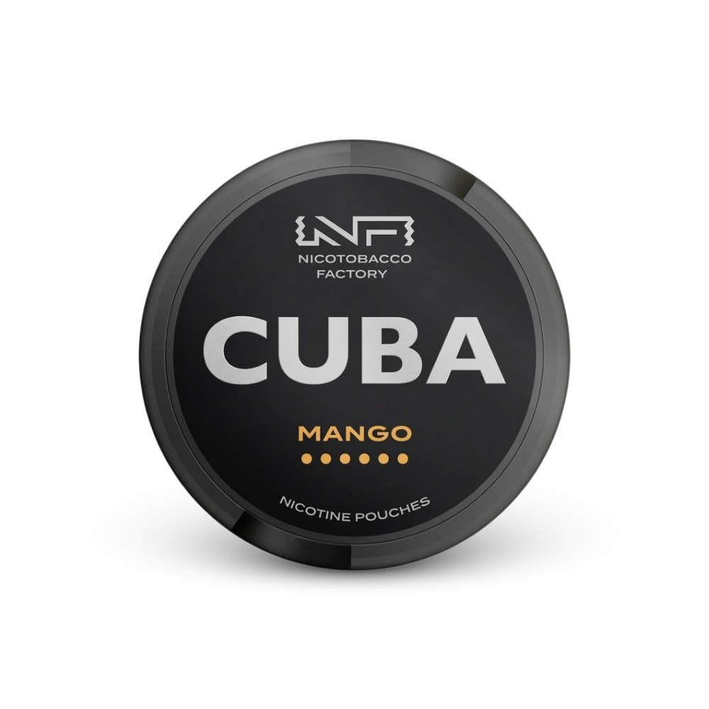 Cuba Black Mango – limenka nikotinskih jastučića