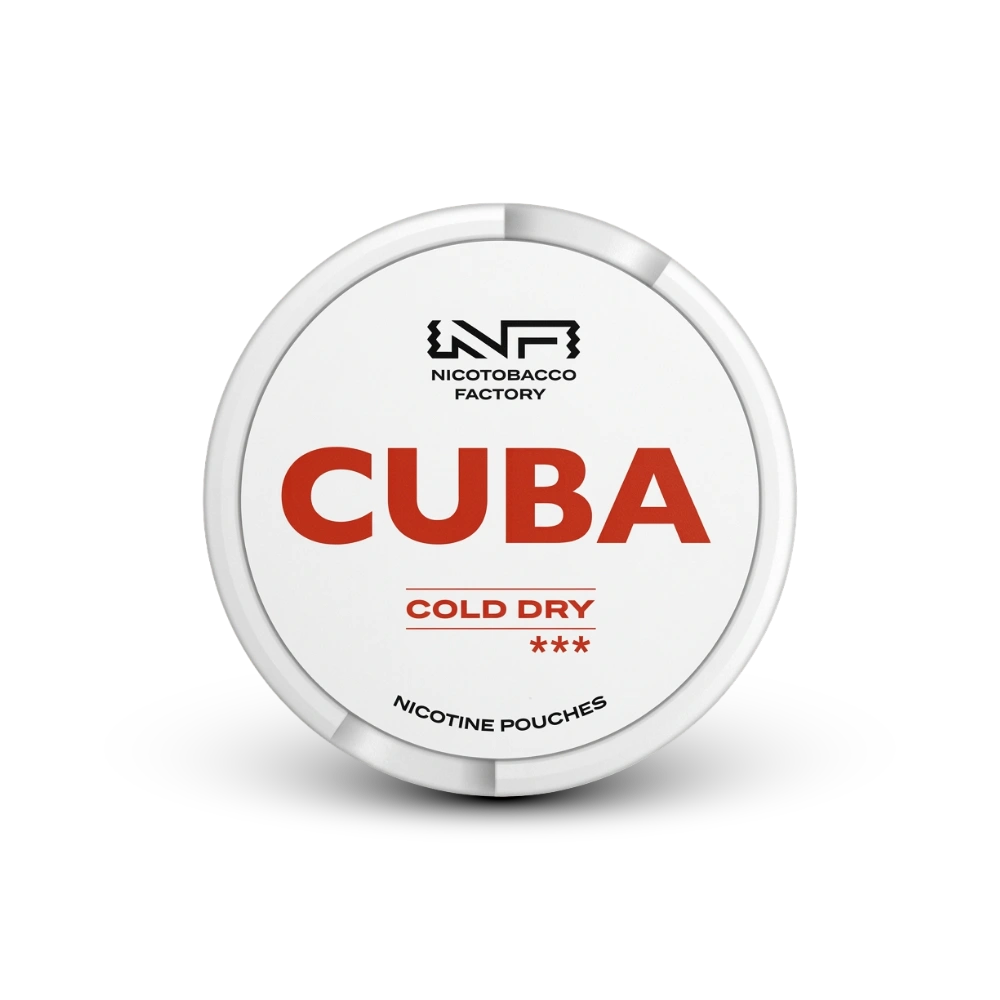Cuba Cold Dry Medium – limenka nikotinskih jastučića