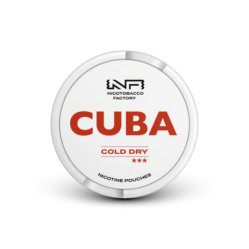 Cuba Cold Dry Medium – limenka nikotinskih jastučića