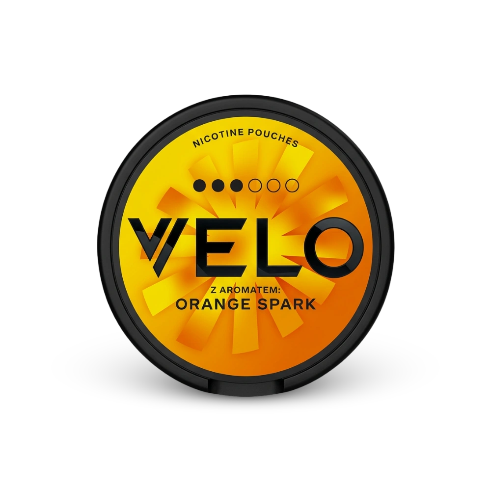 VELO Orange Spark – kutija vrećica nikotina